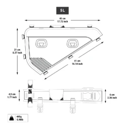 Riverside Bikepacking IPX6 Waterproof Size XS/S Full Frame Roll -Outdoor Sports Store k03990ab9db630da3424d8e578b7c4ee6