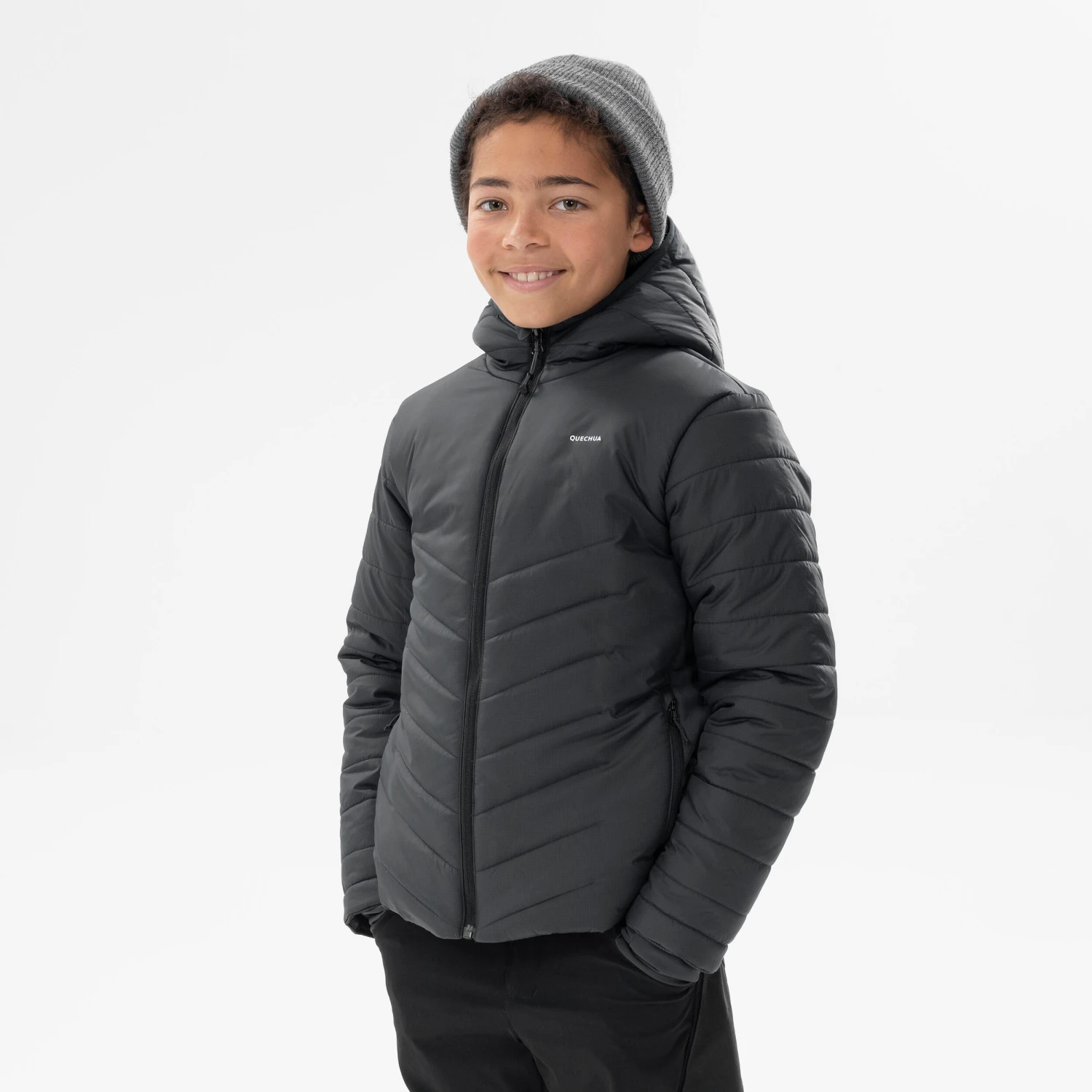KIDS’ PADDED HIKING JACKET - AGED 7-15 Quechua KIDS’ PADDED HIKING JACKET - AGED 7-15 -Outdoor Sports Store k0acdd5bb84f94769d1ea84b2b8165044