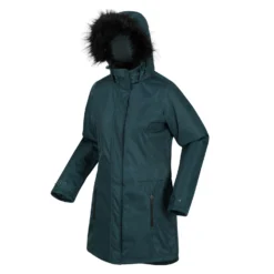 Regatta Womens/Ladies Lexis Parka (Black) -Outdoor Sports Store k1314ead2ed11b694bc44847e0a0b1f08
