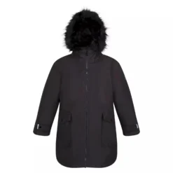 Regatta Childrens/Kids Adelyn Waterproof Parka (Black)