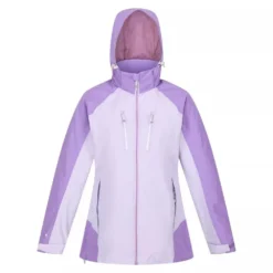 Regatta Womens/Ladies Calderdale IV Waterproof Jacket (Pastel Lilac/Light Amethys) -Outdoor Sports Store k1c22b42b6568e8dc10b1d3b093e4c686