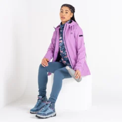 Dare 2b Womens/Ladies Already Recycled Waterproof Jacket (Dusty Lavender) -Outdoor Sports Store k20947d13b53c855e76c0e203598d7a86