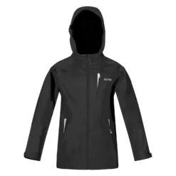 Regatta Childrens/Kids Calderdale II Waterproof Jacket (Black)