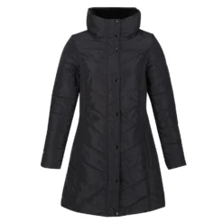 Regatta Womens/Ladies Parthenia Rochelle Humes Insulated Parka (Black)