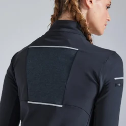 KIPRUN WARM WOMEN'S WINTER RUNNING JACKET BLACK -Outdoor Sports Store k2710ea890be4ea477786104c8834c6e1