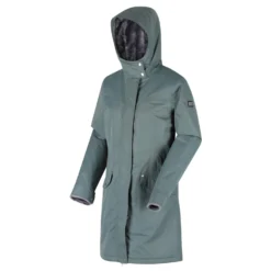 Regatta Womens/Ladies Rimona Hooded Waterproof Jacket (Black) -Outdoor Sports Store k2ae4d617ec9c1576e0f66bb384635ad5