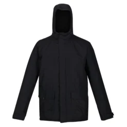 Regatta Mens Sterlings III Insulated Waterproof Jacket (Black)