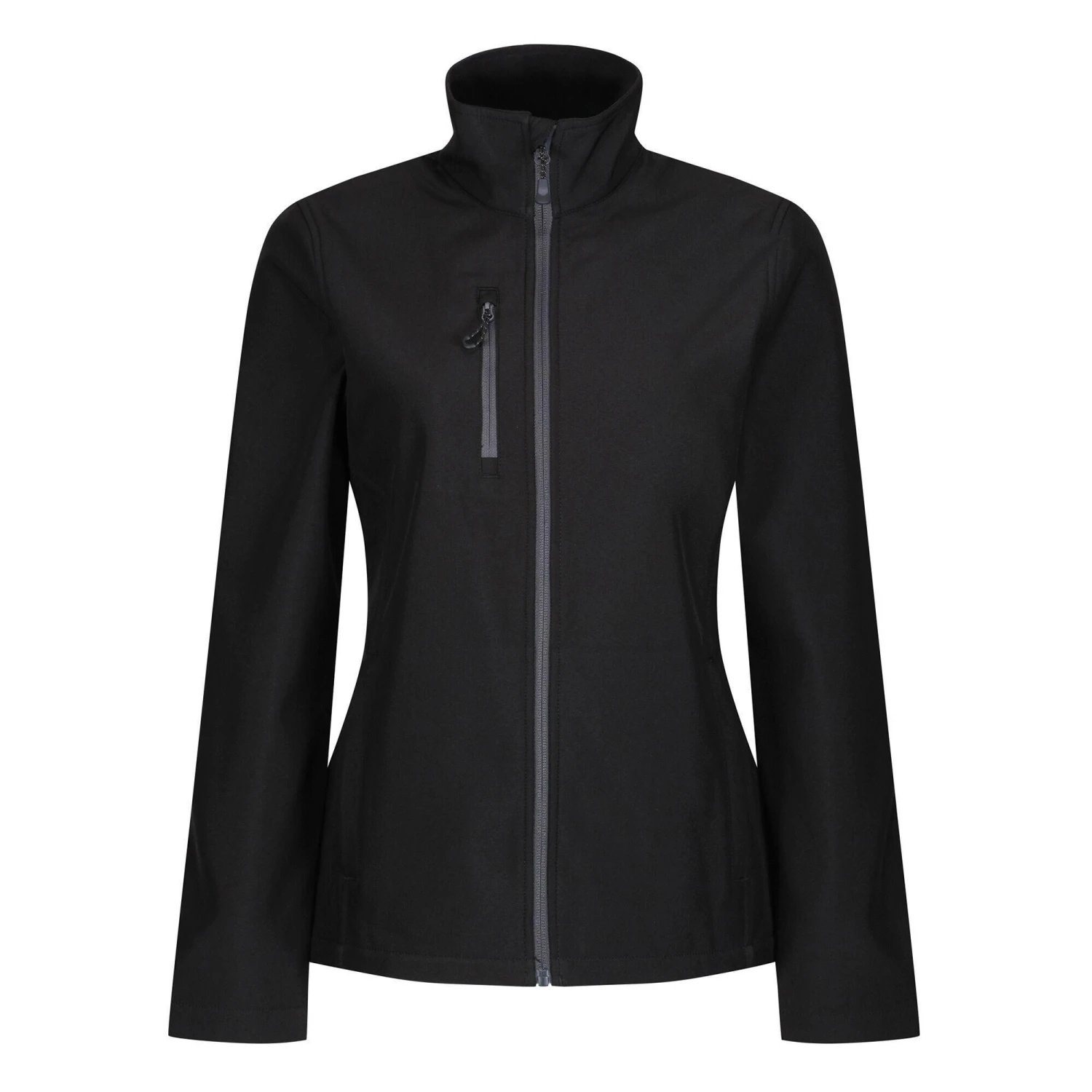 Womens/Ladies Honestly Made Softshell Jacket (Black) Regatta Womens/Ladies Honestly Made Softshell Jacket (Black) -Outdoor Sports Store k2d9ac7a4978e7ef23e6e424bb44894c7