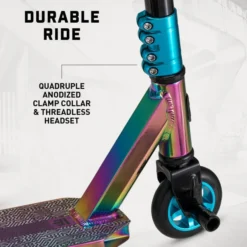 Mongoose Rise 100 Pro LTD Freestyle Scooter Oil Slick -Outdoor Sports Store k2f471c2397c615aaefa8a8f016c0d5dd