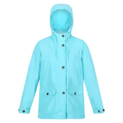 Regatta Womens/Ladies Nahla Waterproof Jacket (Green Fields) -Outdoor Sports Store k3408e6cba89a79c160747645b0112a15