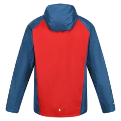 Regatta Mens Dresford Waterproof Jacket (Black/Pacific Green) -Outdoor Sports Store k3410921d89e8a6d39f40f0c7429b909d