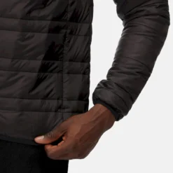 Regatta Mens Firedown Padded Jacket (Black) -Outdoor Sports Store k3418eeb37c94cb720b4f7a1e7f34b3b9