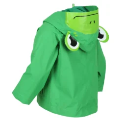 Regatta Childrens/Kids Frog Waterproof Jacket (Extreme Green) -Outdoor Sports Store k373274c0f0d6158152042a8d7b4b8e04