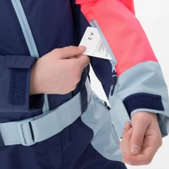 WEDZE KIDS’ WARM AND WATERPROOF SKI SUIT 500 PINK AND BLUE -Outdoor Sports Store k388567fc03173158a4baa023763706cf