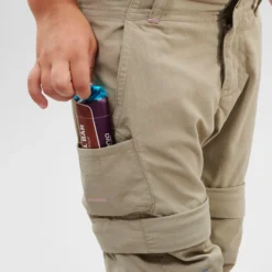 Quechua Modular Hiking Trousers - MH500 KID Grey/blue - Children 2 -Outdoor Sports Store k3995d68474afb04368b6cc23b1be296a