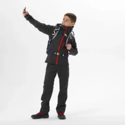 Quechua Kids’ Softshell Hiking Jacket - MH550 Black -Outdoor Sports Store k3c360957b34a23f1989276a5eb588e5a