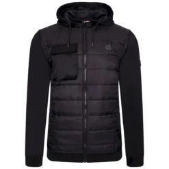 Dare 2b Mens Sharp Hybrid Padded Jacket (Black)