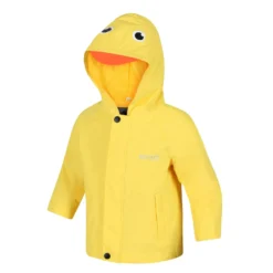 Regatta Childrens/Kids Duck Waterproof Jacket (Bright Yellow) -Outdoor Sports Store k41cad253665887979c11863b997cddcf