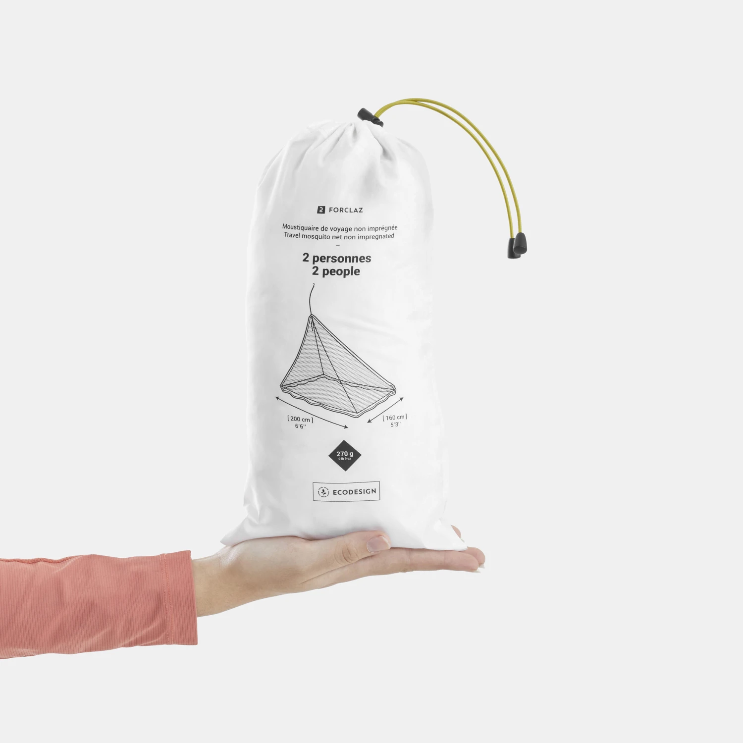 Untreated Travel Mosquito Net - 2 person Untreated Travel Mosquito Net - 2 Person -Outdoor Sports Store k435f5ac7f467b9ffbea1d71781112534