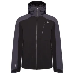 Dare 2b Mens Diluent III Waterproof Jacket (Black/Ebony)