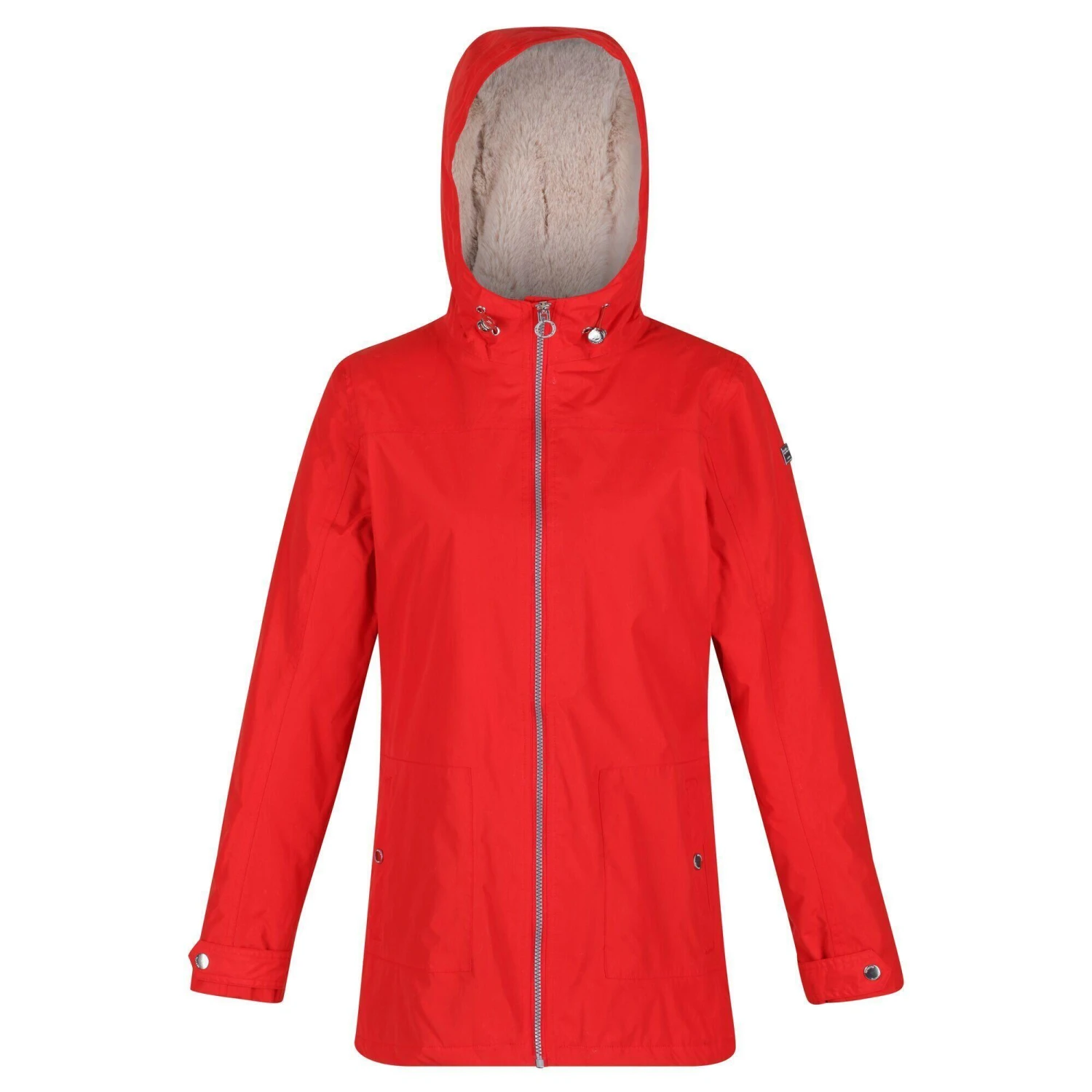 Womens/Ladies Bergonia II Hooded Waterproof Jacket (Molten Red) Regatta Womens/Ladies Bergonia II Hooded Waterproof Jacket (Molten Red) -Outdoor Sports Store k4e956bccfc1424ae3533d5531dd0e235