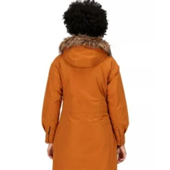 Regatta Womens/Ladies Shiloh Faux Fur Trim Parka (Black) -Outdoor Sports Store k553805f1f019a6f08c04a2492b381934