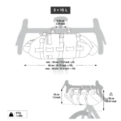 Bikepacking Handlebar Bag Harness Riverside 2 Bikepacking Handlebar Bag Harness Riverside -Outdoor Sports Store k5aee6f9ae555537817cbafc472659475