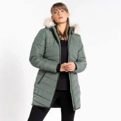 Dare 2b Women's Striking III Mid Length Padded Jacket -Outdoor Sports Store k5e16ecc5edbf4226e6d3e91a9f54c607
