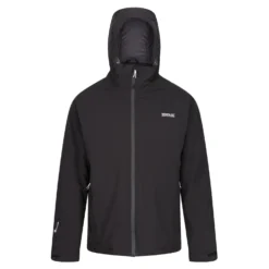 Regatta Mens Baxton Waterproof Insulated Jacket (Black)