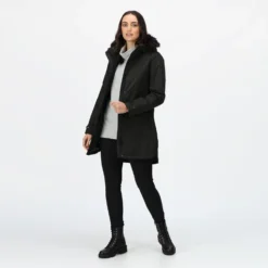 Regatta Women's Sabinka Fur Trim Parka Jacket -Outdoor Sports Store k659b2559828171f74dfc1a42fba10f95