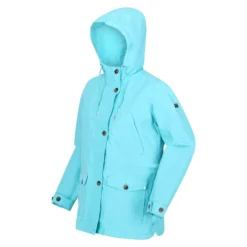 Regatta Womens/Ladies Nahla Waterproof Jacket (Green Fields) -Outdoor Sports Store k67b3a0d29c1f2092c0e9a61d1d1d4222