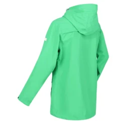 Regatta Womens/Ladies Bayarma Lightweight Waterproof Jacket (Vibrant Green) -Outdoor Sports Store k7412eddfb32e481df2040b42d515bf01