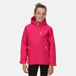 Regatta Childrens/Kids Calderdale II Waterproof Jacket (Black) -Outdoor Sports Store k75316cdab5d883b5f96394fffabff30a