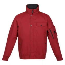 Regatta Mens Raynor Waterproof Jacket (Syrah Red)