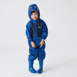 Regatta Kids' Charco Breathable Waterproof Puddle Suit -Outdoor Sports Store k8c9a3200c0293ce608fa42d55b160630