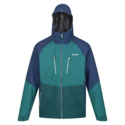 Regatta Mens Sacramento VIII Waterproof Jacket (Black/Dark Grey) -Outdoor Sports Store k8ce235aff1475b983dda67a2226dd911