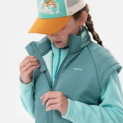 Quechua KIDS’ PADDED HIKING GILET - HYBRID AGED 7-15 -Outdoor Sports Store k8e89a01e3111d7007aa0cfad165a2e83