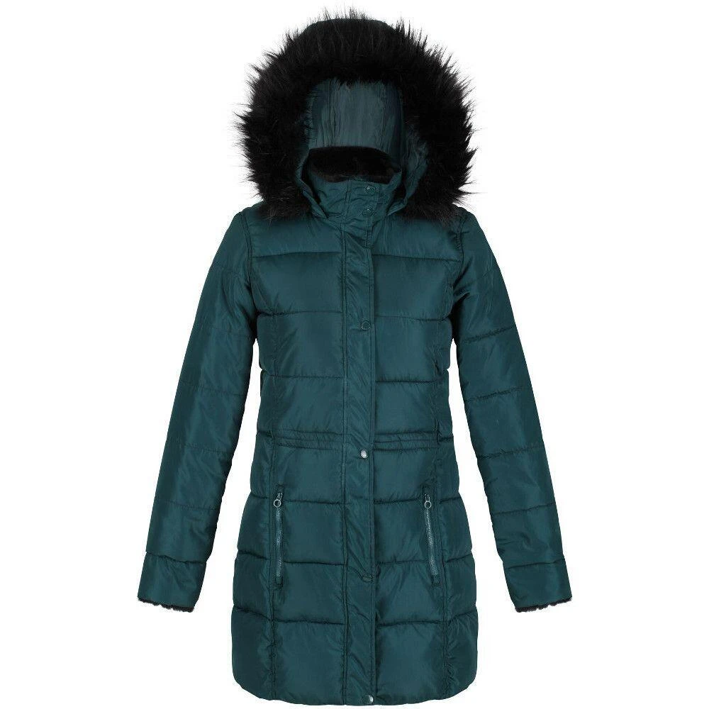 Womens/Ladies Della Insulated Parka (Evergreen) Regatta Womens/Ladies Della Insulated Parka (Evergreen) -Outdoor Sports Store k963a542215450a75543b624db6883e26