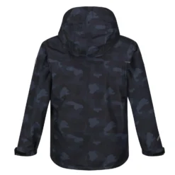Regatta Childrens/Kids Salman Camo Insulated Waterproof Jacket (Dark Denim) -Outdoor Sports Store ka1f0f0eb516010c8c599b529a92c9608