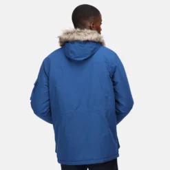 Regatta Mens Salinger II Faux Fur Insulated Parka (Black) -Outdoor Sports Store ka69fd5597f70ab853ac670dcf78dee81