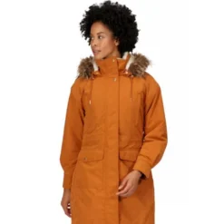 Regatta Womens/Ladies Shiloh Faux Fur Trim Parka (Black) -Outdoor Sports Store ka704a87195d0782ee0646d9f5793961d