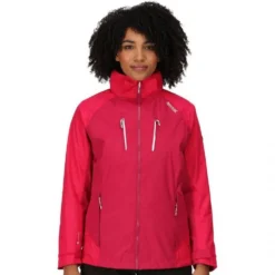 Regatta Womens/Ladies Calderdale IV Waterproof Jacket (Pastel Lilac/Light Amethys) -Outdoor Sports Store kac6e044c3839a475d089cdc4ddedc9ee