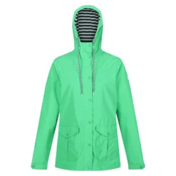 Regatta Womens/Ladies Bayarma Lightweight Waterproof Jacket (Vibrant Green)