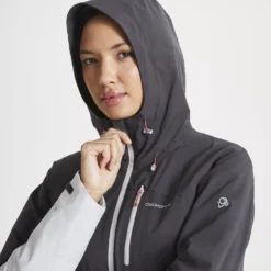 Craghoppers Womens/Ladies Dynamic Waterproof Jacket (Nectar Orange/Blood Orange) -Outdoor Sports Store kc5bfe647ca728ee1d1005f6635fbe14e