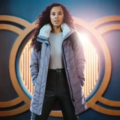 Regatta Womens/Ladies Parthenia Rochelle Humes Insulated Parka (Black) -Outdoor Sports Store kc99b8513bb57fb83b75b23ae70ab985f