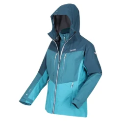 Regatta Womens/Ladies Carletta VII 2 In 1 Waterproof Jacket (Seal Grey/Amaranth Haze) -Outdoor Sports Store kcdec83ee7c3d9115f00a7d098a9ab2df