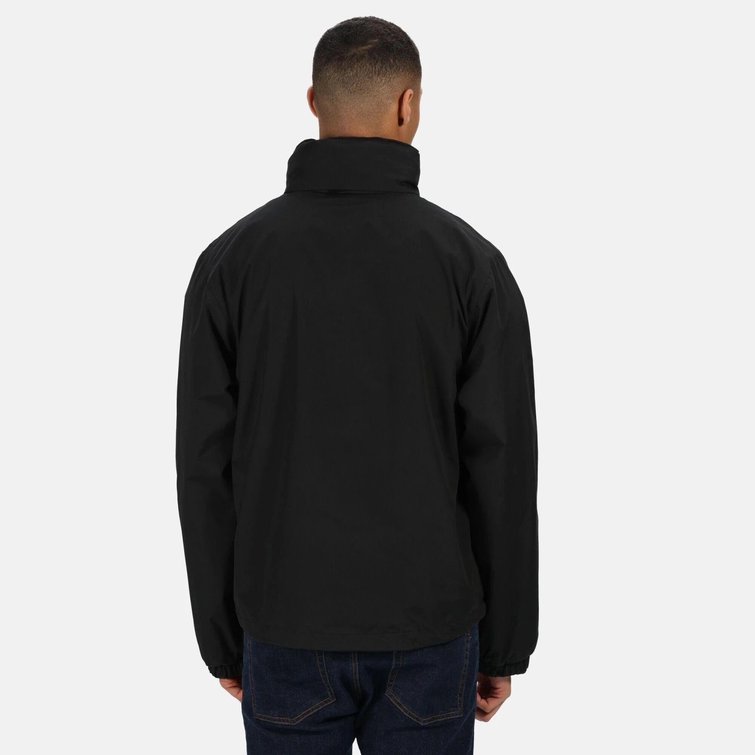 Mens Pace II Lightweight Waterproof Jacket (Black) Regatta Mens Pace II Lightweight Waterproof Jacket (Black) -Outdoor Sports Store kceb29663fae3776b4b3f0d51ade95d49