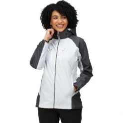 Regatta Womens/Ladies Calderdale IV Waterproof Jacket (Pastel Lilac/Light Amethys) -Outdoor Sports Store kd26553834cc517cce1bb625985a1d839