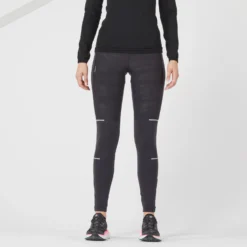 KIPRUN WARM RAIN - WOMEN'S WARM WATER-REPELLENT RUNNING TIGHTS