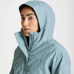 Craghoppers Womens/Ladies Denise Waterproof Jacket (Dark Navy/Deep Garnet) -Outdoor Sports Store kd6312b6a860868bb0d62433190c8ec1a